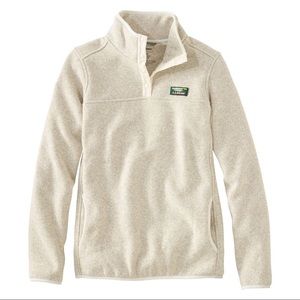 L.L.Bean Women's Sweater Fleece Pullover XS Regular